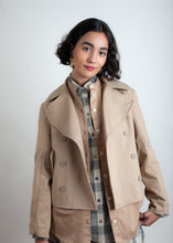 Cargar imagen en el visor de la galería, Chaqueta LAMAR Algodón Orgánico Beige