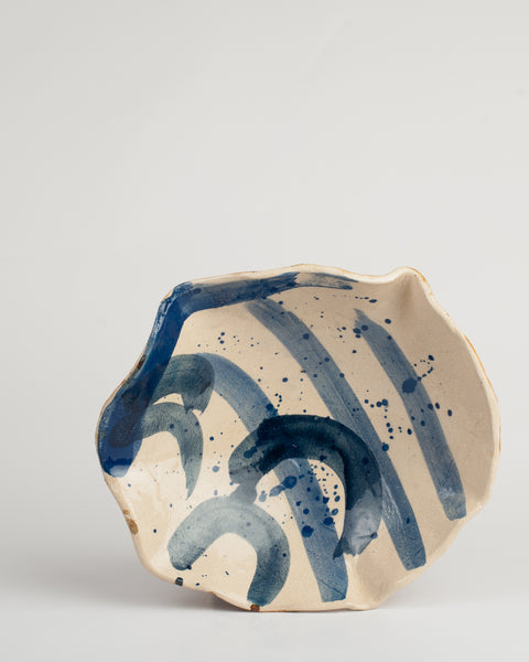 Pieza de cerámica esmaltada