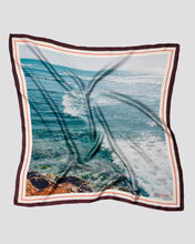 Load image into Gallery viewer, “SOFT WAVE” Silk Scarf
