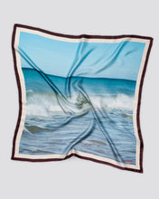 Load image into Gallery viewer, “WAVE CAVE” Silk Scarf
