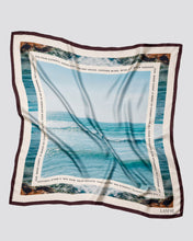 Load image into Gallery viewer, &#39;Sea Calm&#39; Silk Scarf
