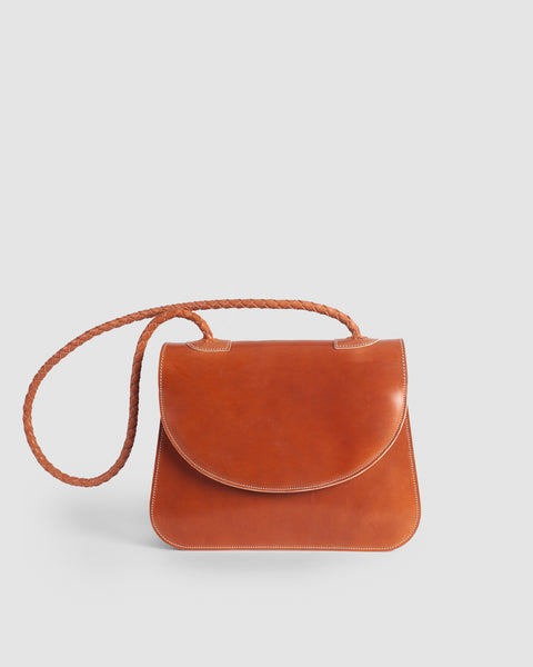 Natural leather bag