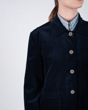 Load image into Gallery viewer, Blue corduroy shirt
