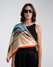 Load image into Gallery viewer, “THE FOUR ELEMENTS” Silk Scarf
