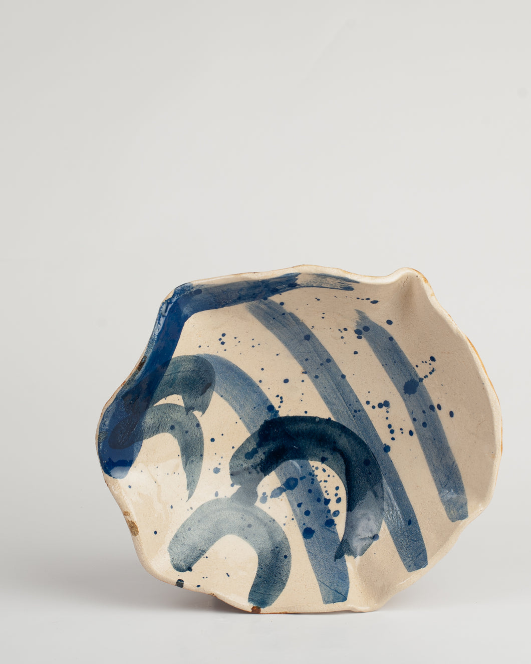 Glazed ceramic piece
